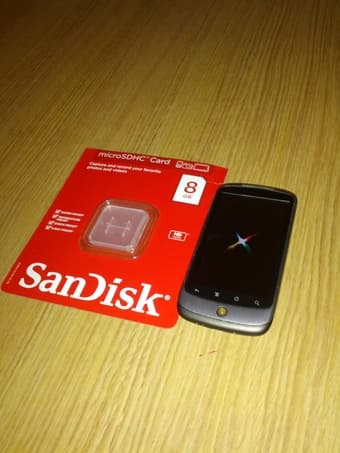 Unlocked Nexus One with new 8GB SD card ($100 obo) 2