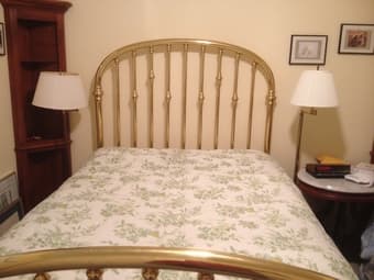 Antique Heavy Duty Brass Bed 1