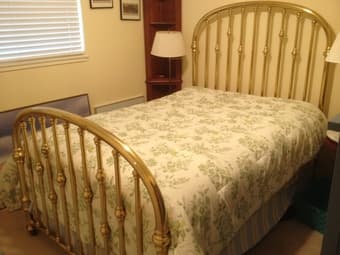 Antique Heavy Duty Brass Bed 2