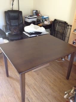 kitchen table with 4 matching chairs 1