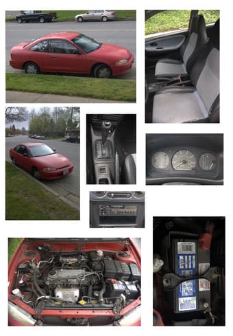1997 Mitsubishi Mirage DE coupe $1400 1