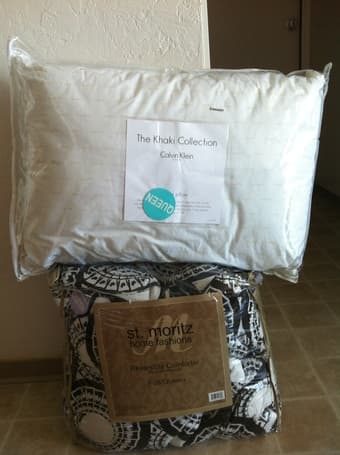 Pillow +  Comforter + Blanket 1