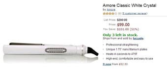 flat iron[ for straight or cruling HAIR] (NEW) 75%off 1