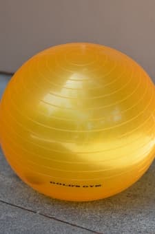 Exercise ball -- $6 1