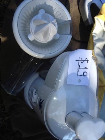 Moving sale: Iron $30, Juicer $19, Ikea lamps 2x$10 2