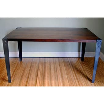 Dining / study table - beautiful dark sheesham wood from India - $280 1