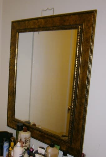 Framed Dressing Mirror - $30 1