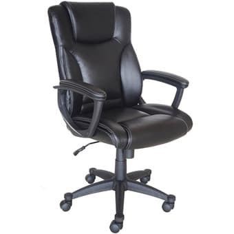 SOFT LEATHER CHAIR (EXCELLENT CONDITION, <1YR) 1