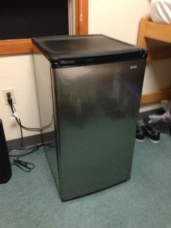 Spacious mini fridge for sale!! $50 OBO 1