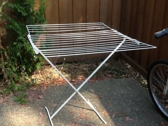 Clothes drying rack $15 1