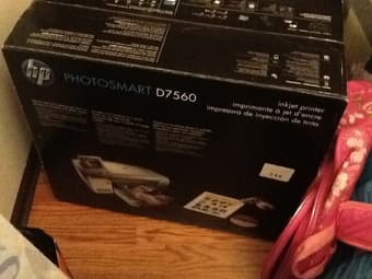 HP Photosmart D7560 Printer 1