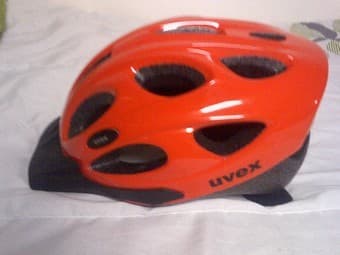 Red Bicycle Helmet - $15 1