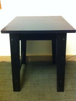 Black Table - $5 1