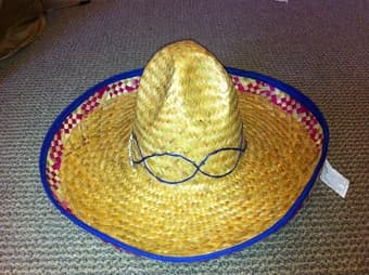 Brand new never worn Sombrero $5 1