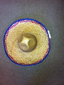 Brand new never worn Sombrero $5 2