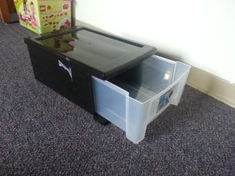 *******FOLDABLE TABLE, DRAWERS, CLOCK, OVEN TOASTER, ETC******** 2