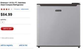 Mini Fridge - $25 1