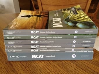 Complete Kaplan 2012 MCAT Prep Books $60 (OBO) 2