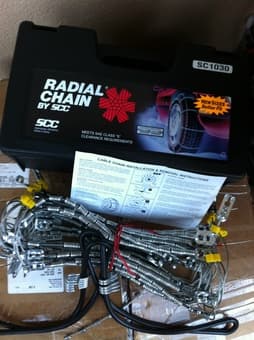 Car stuff: bluetooth headset, snow chain, seat belt extender, GPS case 1
