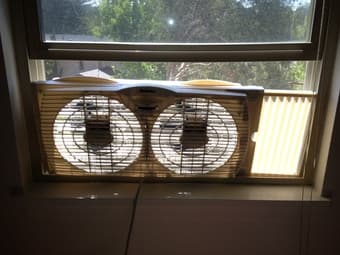 window fan, $20 1