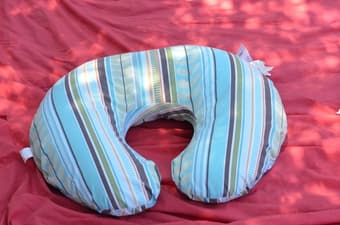 Boppy pillow w/ slipcover - $14 1