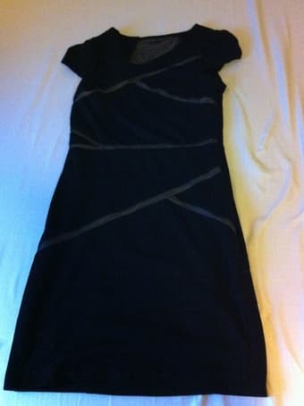 Nice party dress with mesh back $5 1
