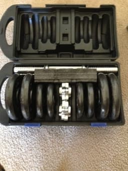 Dumbbells $20 2
