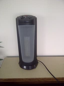moving sale - space heater, decorative tree 1