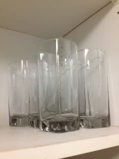 Drinking and Wine Glasses $15 2