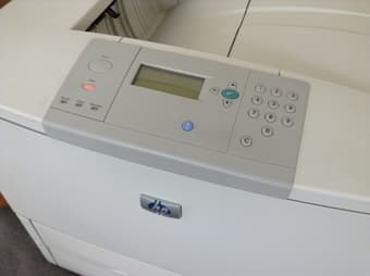HP LaserJet 9050dn ($3,879 MSRP) - 239,753 Pages Printed - $600 1