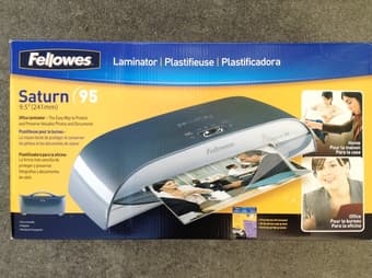 Fellowes Saturn 95 Laminator 1