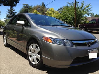 2007 HONDA CIVIC LX, 5 SP MANUAL - $10500 1