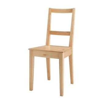 Ikea solid wooden chair 1