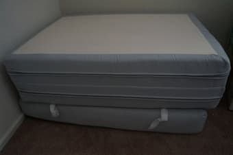 full size bed frame +Matress for sell 2