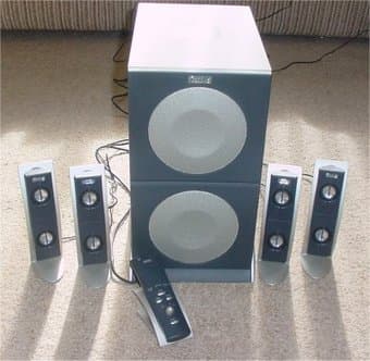 Speakers, ALtec Lansing 4.1, must go by Thursday 1