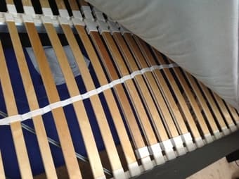 Queen bed with mattress $200 2