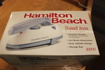 Travel iron with steamer - $8 2