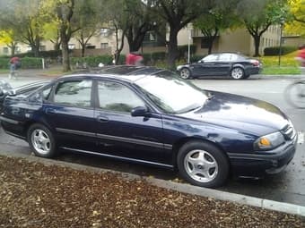 2001, Chevrolet impala, deep-blue, 138Kmiles, v6 3.8L, $2700 2
