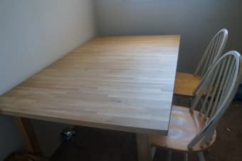 Moving Sale: Dinning Table + 3 Chairs $30 1
