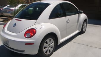 2009 white Clean Title Volkswagen beetle 56k miles bug beetles 2