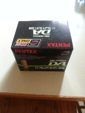 Pentax SMC DA 17-70mm F/4.0 SDM IF AL Lens 1