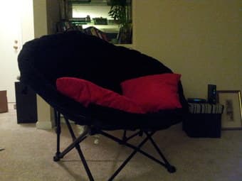Soft Velvet Chair - $25 OBO 2