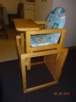 Convertible High Chair/Toddler Chair and Table 3