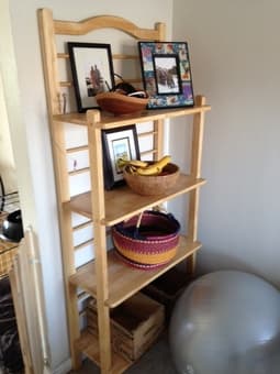 Wooden Shelving Unit - $25 1