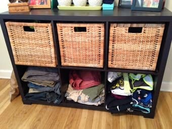 Black Shelving Unit - $60 1