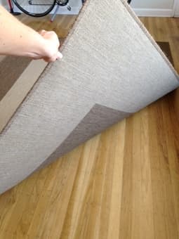 Reversible Tan/Brown Rug! - $60 1