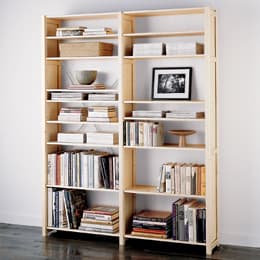 Skandia solid wood bookshelf system 1