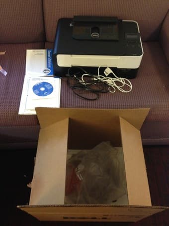 Dell V305w all-in-one wireless printer, $10 1