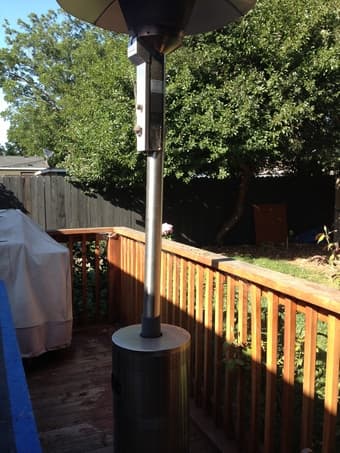 Patio heater 2