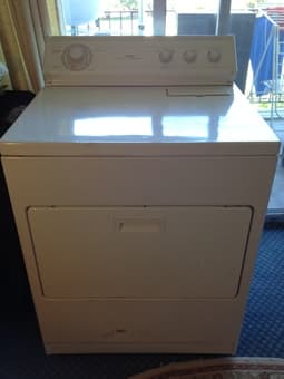 excellent condition Whirlpool electric dryer, for $100 1